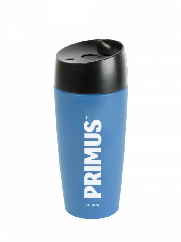 Primus Commuter Mug 0,4 L, kék, acél hőtartó bögre 0