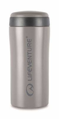 Lifeventure Thermal Mug, 0,3 L, szürke, acél hőtartó bögre 0