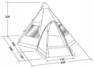 Robens Kiowa 10 sátor 1