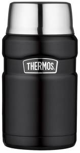 Thermos King 0,7 L matt fekete ételtermosz 0