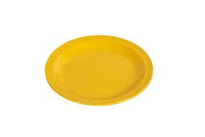 Waca Melamine lapos tányér, 23,5 cm-es sárga 