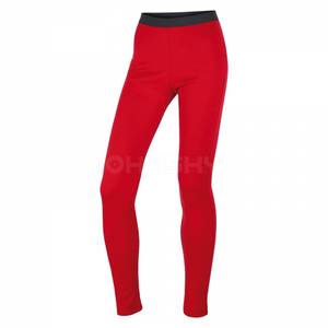 Husky Merino 100 Pants piros női nadrág aláöltözet