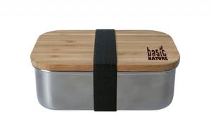 Origin Outdoors Bamboo Lunch Box 0,8 L acél ételtartó  
