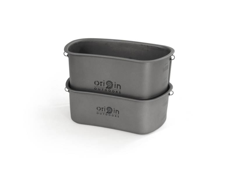 Origin Outdoors Titanium Camping Pot edénykészlet 1
