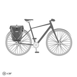 Ortlieb Back Roller Urban LIne QL3.1 hátsó kerékpáros táska 6