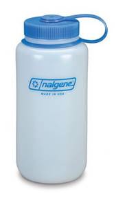 Nalgene bootle HDPE, wide mouth, loop-top 