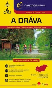 Cartographia Dráva vízisport és kerékpáros túratérkép 