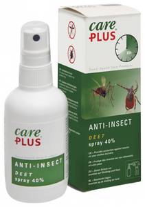 Care Plus Anti-Insect Deet 40% 60 ml spray szúnyog- és kullancsriasztó 